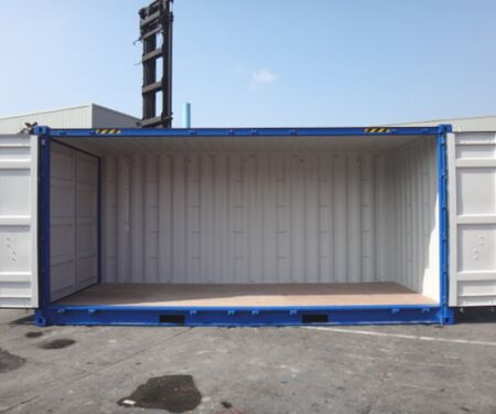 20 Fuß High Cube Side Door Seecontainer