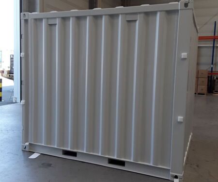 8 Fuß Lagercontainer weiß