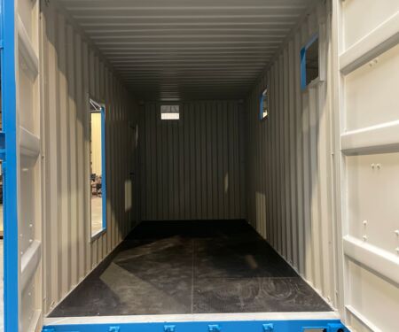 Anlagencontainer Innenansicht