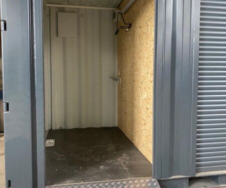 Offene Mototrradbox Rampe