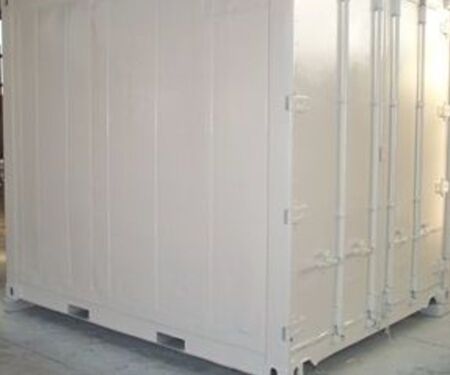 10 Fuß Kühlcontainer Außen