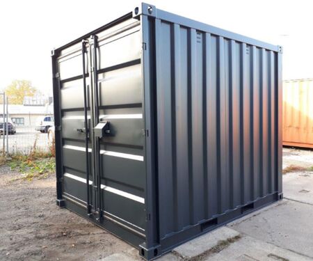 10 Fuß Lagercontainer Seite Tür
