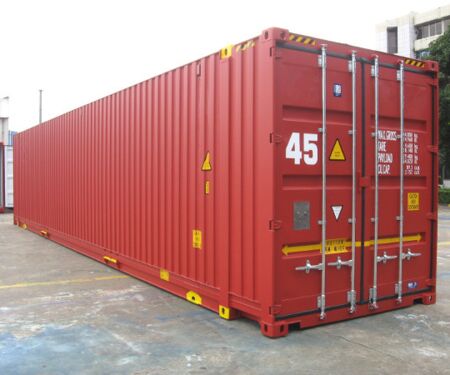 45 Fuß High Cube Container