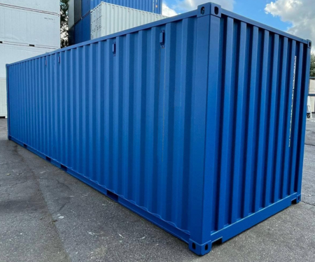 30 Fuß Container Blau