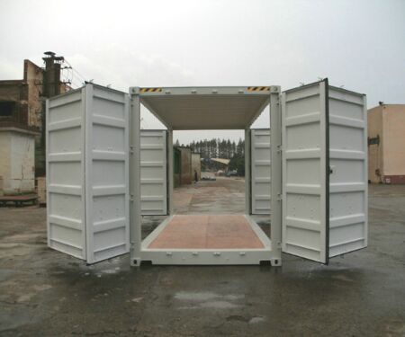 20 Fuß High Cube Full Side Access Seecontainer
