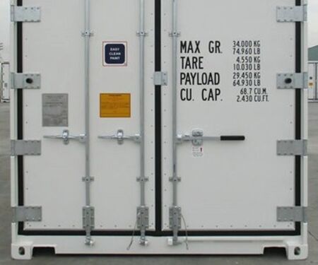 40 Fuß Kühlcontainer Detail