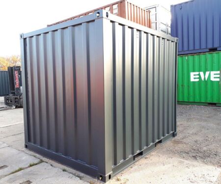 10 Fuß Lagercontainer Rückseite