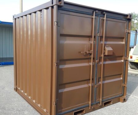 8 Fuß Lagercontainer braun