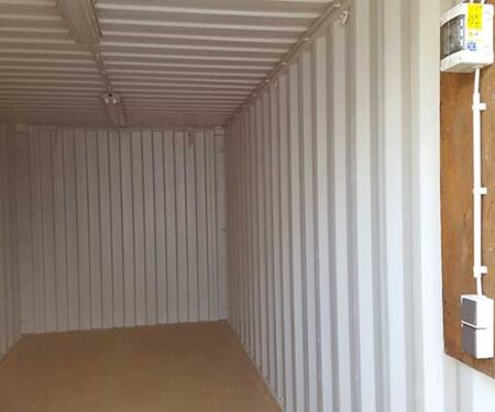 Seecontainer mieten Innenansicht