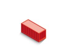 20 Fuß Seecontainer