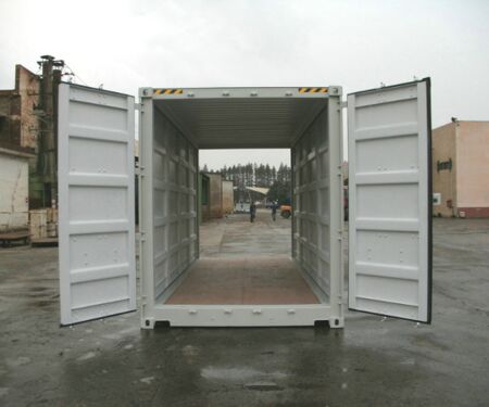 20 Fuß High Cube Full Side Access Seecontainer
