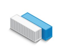 30 Fuß High Cube Seecontainer