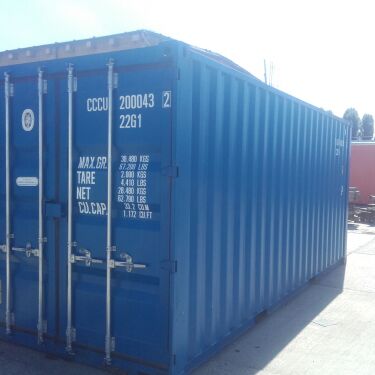 20 Fuß Lager- oder Materialcontainer