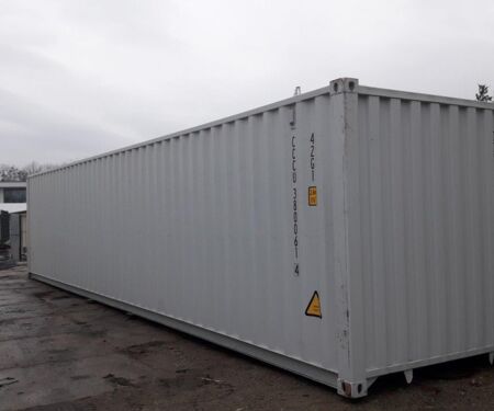 40 Fuß Seecontainer Weiß