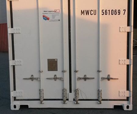 20 Fuß Kühlcontainer Türen