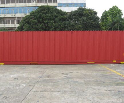 45 Fuß High Cube Container Seitenansicht
