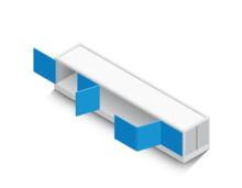 40 Fuß High Cube Side Door Seecontainer