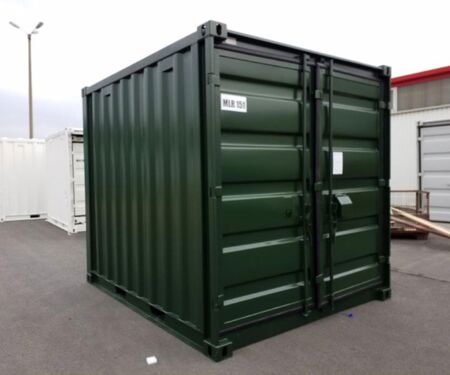 10 Fuß Lagercontainer Grün