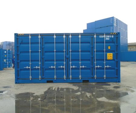 20 Fuß High Cube Side Door Seecontainer