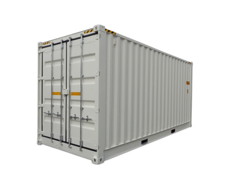 20 Fuß High Cube Double Door Seecontainer