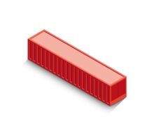 40 Fuß Seecontainer