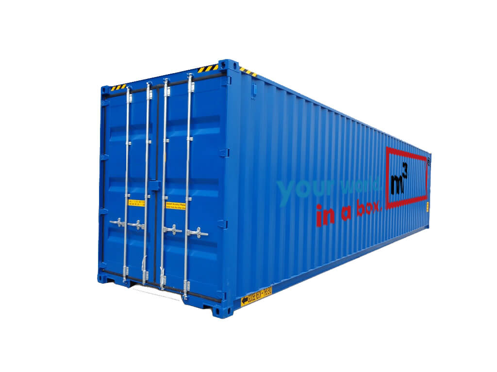 m3 Seecontainer + Logo